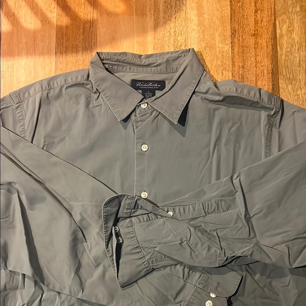Brooks Brothers Light Gray Shirt